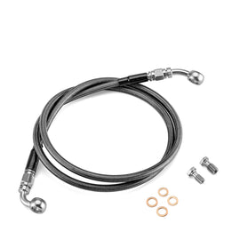 Harley Softail Deluxe / Rocker / Fat Boy 47" Extended Length Non - ABS Hydraulic Front Brake Line Kit for 16" - 18" Handlebar - Mofun - 90110363