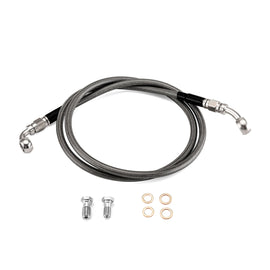 Harley Softail Deluxe / Rocker / Fat Boy 47" Extended Length Non - ABS Hydraulic Front Brake Line Kit for 16" - 18" Handlebar - Mofun - 90110363
