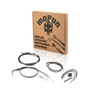 Harley Softail Deluxe/Fat Boy/Rocker Non - ABS Extended Handlebar Throttle and Idle Cable&Clutch Cable&Front Brake Line (for 12" - 14" Handlebar) - Mofun - 90109266