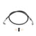 Harley Softail Fat Bob FXFB/FXFBS Low Rider FXLRS/FXLRST 34" Extended Length ABS Upper Hydraulic Front Brake Line Kit - Mofun - 90110403
