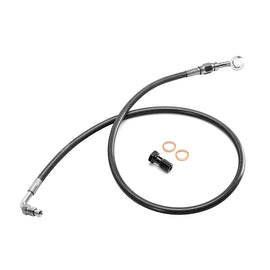 Harley Softail Fat Bob & Low Rider S/ST with ABS 32" Extended Length ABS Upper Hydraulic Front Brake Line Kit - Mofun - 90110401