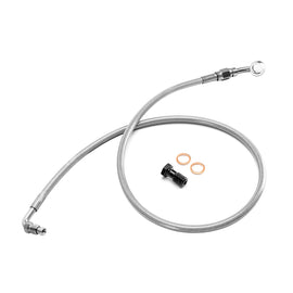 Harley Softail Fat Bob & Low Rider S/ST with ABS 32" Extended Length ABS Upper Hydraulic Front Brake Line Kit - Mofun - 90110402