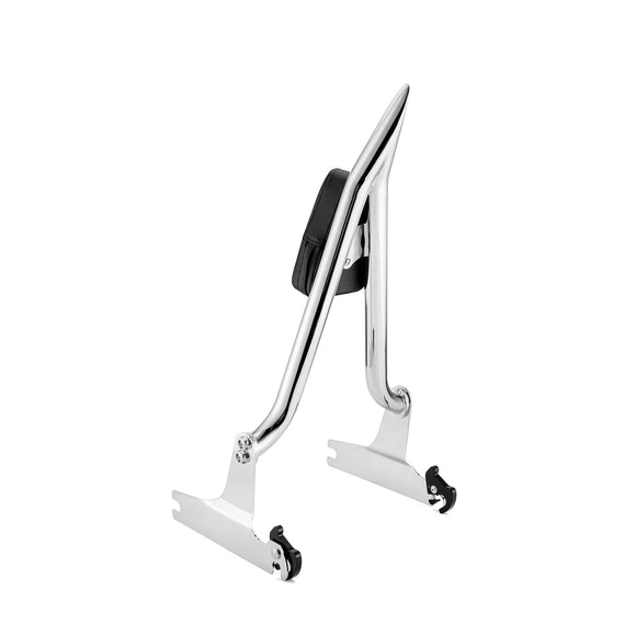 Harley Softail Fat Boy /Deluxe /Springer Classic 23" Chrome Quick Release Passenger Sissy Bar Backrest - Mofun - 90302128