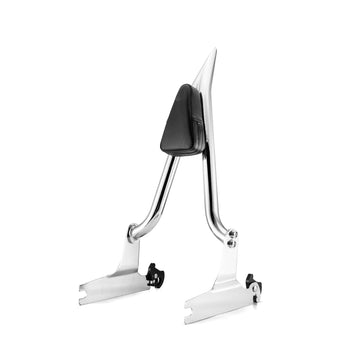 Harley Softail Fat Boy /Deluxe /Springer Classic 23" Chrome Quick Release Passenger Sissy Bar Backrest - Mofun - 90302128