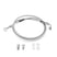 Harley Softail Night Train & Dyna Low Rider / Super Glide 51.5" Extended Length Non - ABS Hydraulic Front Brake Line Kit for 12" - 14" Handlebar - Mofun - 90110242