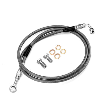 Harley Softail Night Train & Dyna Low Rider / Super Glide 51.5" Extended Length Non - ABS Hydraulic Front Brake Line Kit for 12" - 14" Handlebar - Mofun - 90110241