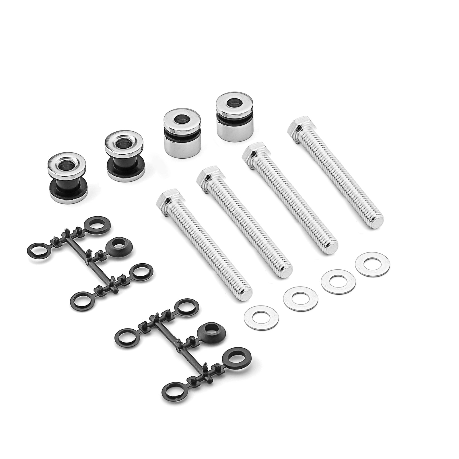 Harley Softail Standard Springer Classic Deluxe Fat Boy Cross Bones Saddlebag Docking Hardware Kit - Mofun - 90303022