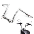 Harley Softail/Sportster/Touring Road King 12" Rise 1" Diameter Pre - wired Handlebar Horn Style Ape Bar - Mofun - 90101651