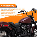 Harley Softail/Sportster/Touring Road King 12" Rise 1" Diameter Pre - wired Handlebar Horn Style Ape Bar - Mofun - 90101651