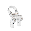 Harley Sportster 1200&883 Dyna Models Pull Back Adjustable 4" / 6" Handlebar Riser - Mofun - 90103015