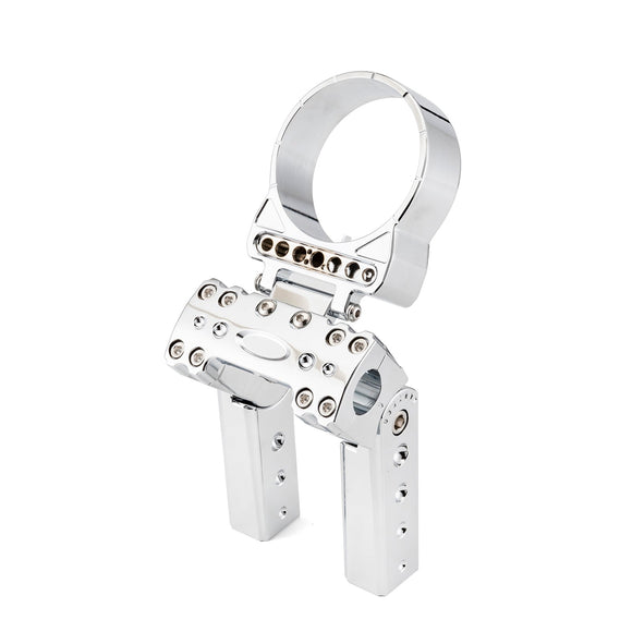 Harley Sportster 1200&883 Dyna Models Pull Back Adjustable 4" / 6" Handlebar Riser - Mofun - 90103015