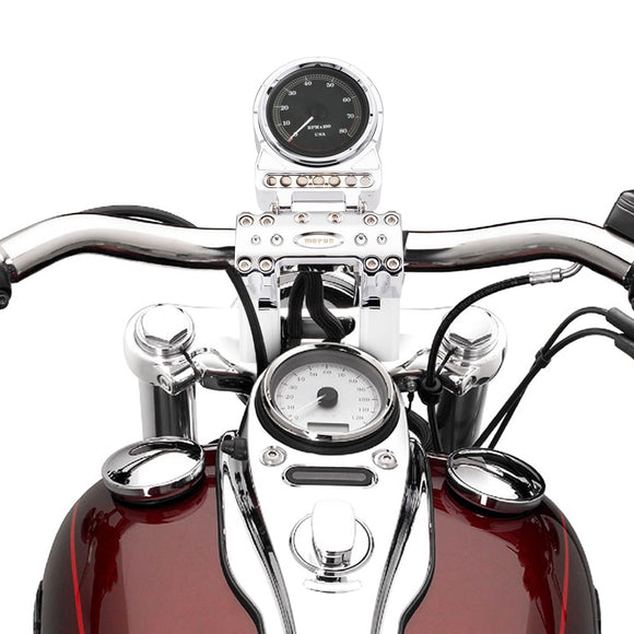 Harley Sportster 1200&883 Dyna Models Pull Back Adjustable 4" / 6" Handlebar Riser - Mofun - 90103015