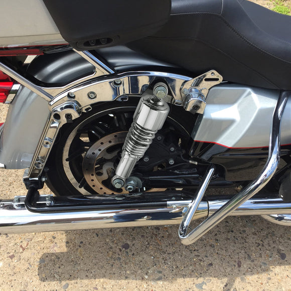 Harley Sportster 883&1200 10.5 in/267mm Preload Adjustable Rear Shock Absorbers - Mofun - 90105029