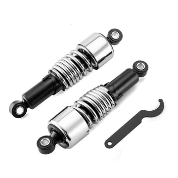 Harley Sportster Iron 883 1200 XL 10.5"/267mm Preload Adjustable Motorcycle Rear Absorber Shocks - Mofun - 90105007