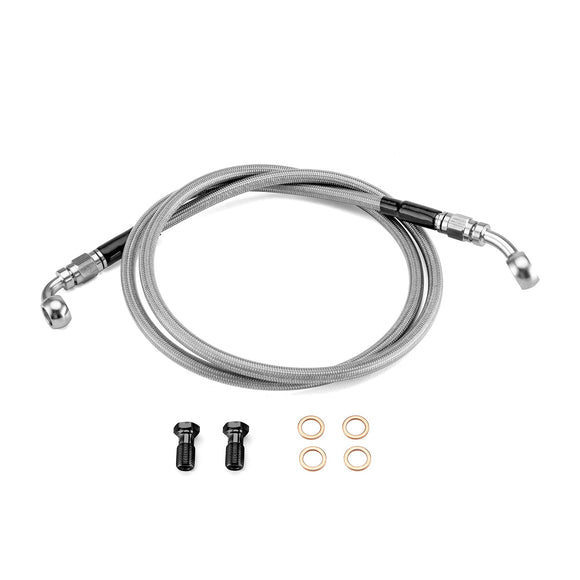 Harley Sportster XL883 XL883N XL1200X 50" Extended Length Non - ABS Hydraulic Front Brake Line Kit - Mofun - 90110186