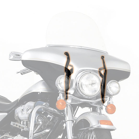 Harley Touring 1993 - 2013 Heavy Duty Batwing Inner Fairing Support Bracket - Mofun - HD075