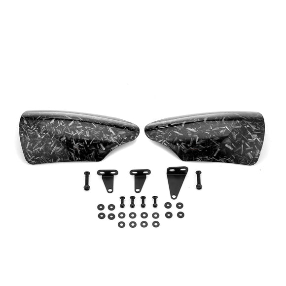 Harley Touring Softail Dyna Sportster Steel&ABS Plastic Club Style Handlebar Handguards - Mofun - 90113004