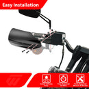 Harley Touring Softail Dyna Sportster Steel&ABS Plastic Club Style Handlebar Handguards - Mofun - 90113005