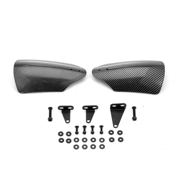 Harley Touring Softail Dyna Sportster Steel&ABS Plastic Club Style Handlebar Handguards - Mofun - 90113005