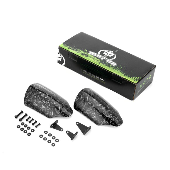 Harley Touring Softail Dyna Sportster Steel&ABS Plastic Club Style Handlebar Handguards - Mofun - 90113005