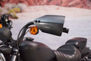 Harley Touring Softail Dyna Sportster Steel&ABS Plastic Club Style Handlebar Handguards - Mofun - 90113005
