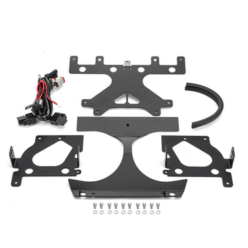 Headlights Mount Bracket with Harness Kit For 2015-2023 Harley Road Glide with LP6 Light Models - Mofun - 90602006