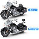 Indian Hard Saddlebag 2014 - 2025 Models Matte Black Multi - Purpose Adjustable Passenger Driver Backrest - Mofun - 90302145
