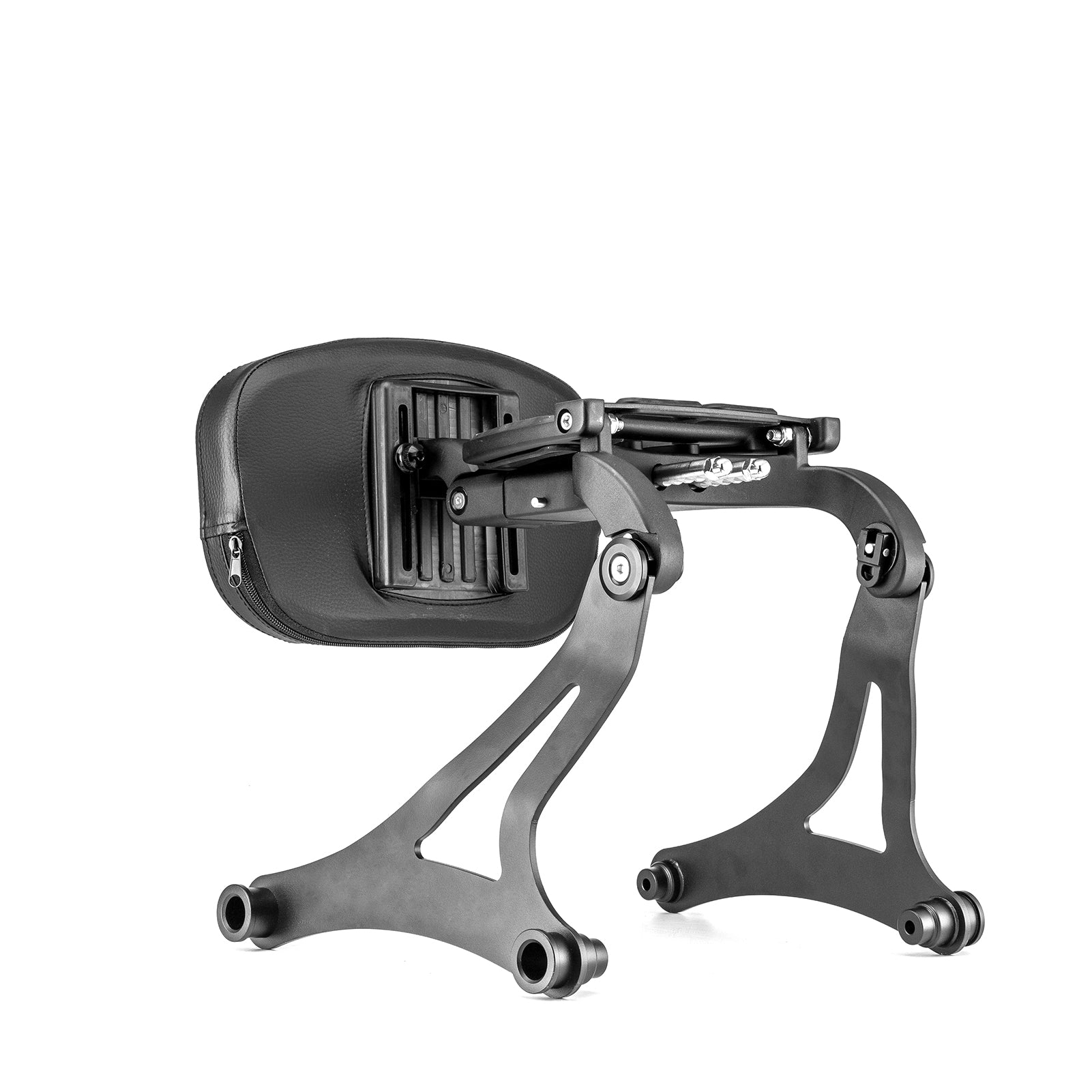 Indian Hard Saddlebag 2014 - 2025 Models Matte Black Multi - Purpose Adjustable Passenger Driver Backrest - Mofun - 90302145