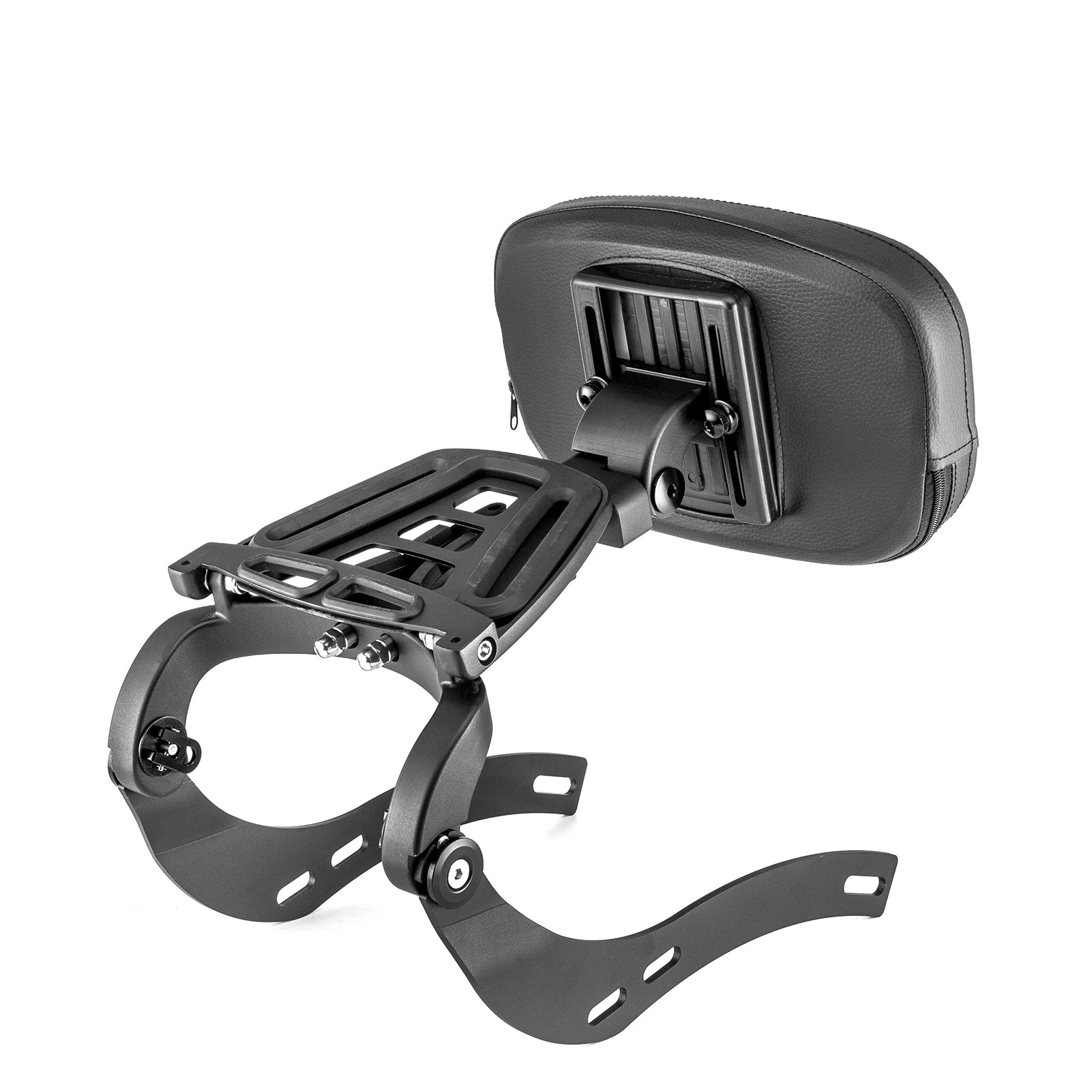 Indian Scout Bobber Steel & Aluminum Multi Purpose Adjustable Passenger Driver Backrest - Mofun - 90302143