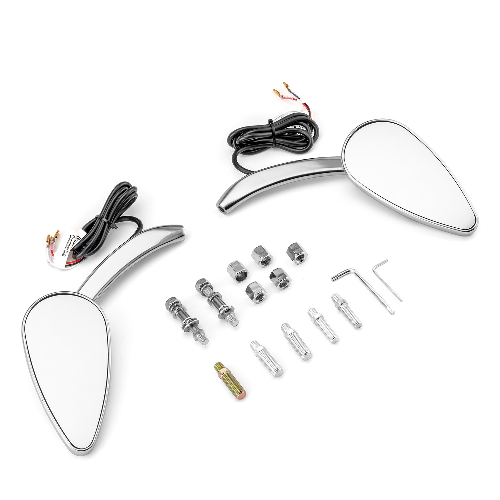 Motorcycle Rearview Mirrors for Most Harley Touring Sportster Dyna Softail Model - Mofun - 90106025