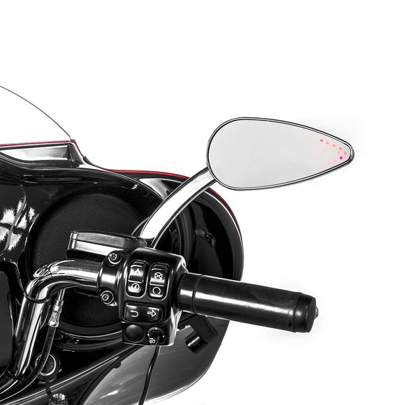 Motorcycle Rearview Mirrors for Most Harley Touring Sportster Dyna Softail Model - Mofun - 90106025