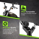 Multi - Angle Adjustable Motorcycle Mirrors with Phone Holder for Harley Davidson 1984 - later Models - Mofun - 90106035