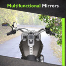 Multi - Angle Adjustable Motorcycle Mirrors with Phone Holder for Harley Davidson 1984 - later Models - Mofun - 90106035