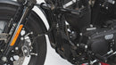 For 2004-2022 Harley Sportster 883 1200 Gloss Black Front Highway Engine Guard Crash Bar-2