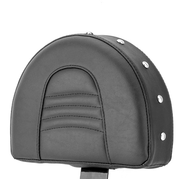 Pu Leather & Steel Driver Backrest Mount Kit Fit for 1993 - 2006 Harley Heritage Softail w/ Stock Seats - Mofun - 90301011