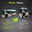 Rearview Mirrors with Phone Holder for Motorcycle 1984 - later Harley Davidson Models - Mofun - 90106035