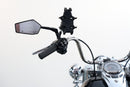Rearview Mirrors with Phone Holder for Motorcycle 1984 - later Harley Davidson Models - Mofun - 90106035