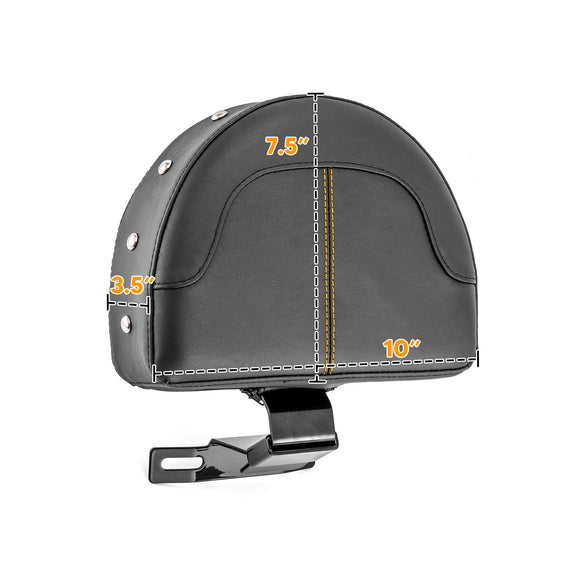 Rider Driver Backrest Set for 2018 - 2024 Harley Heritage Softail with Stock Seats - Mofun - 90301015