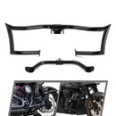 Sharp Chopped Front Engine Guard Crash Bar&Fairing Support Brackets for Harley Touring Road Glide 2015 - 2023 without Lower Fairing - Mofun - 90201078
