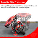 Sharp Front Engine Guard Crash Bar Highway Bar for 2009 - 2023 Harley Touring and Trike Models without Lower Fairing - Mofun - 90201124