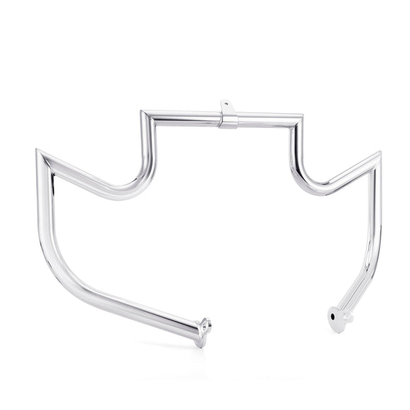 Sharp Front Engine Guard Crash Bar Highway Bar for 2009 - 2023 Harley Touring and Trike Models without Lower Fairing - Mofun - 90201124
