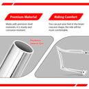 Sharp Front Engine Guard Crash Bar Highway Bar for 2009 - 2023 Harley Touring without Lower Fairing - Mofun - 90201074