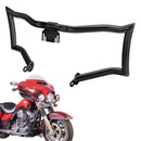 Sharp Front Engine Guard Crash Bar Highway Bar for 2009 - 2023 Harley Touring without Lower Fairing - Mofun - 90201074