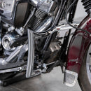 Sharp Front Engine Guard Crash Bar Highway Bar for 2009 - 2023 Harley Touring without Lower Fairing - Mofun - 90201074