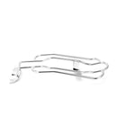 Steel Chrome Rear Solo Luggage Rack for 2018 - 2025 Harley Softail Deluxe, Heritage Softail Classic - Mofun - 90205094