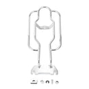 Steel Chrome Rear Solo Luggage Rack for 2018 - 2025 Harley Softail Deluxe, Heritage Softail Classic - Mofun - 90205094