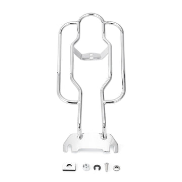 Steel Chrome Rear Solo Luggage Rack for 2018 - 2025 Harley Softail Deluxe, Heritage Softail Classic - Mofun - 90205094