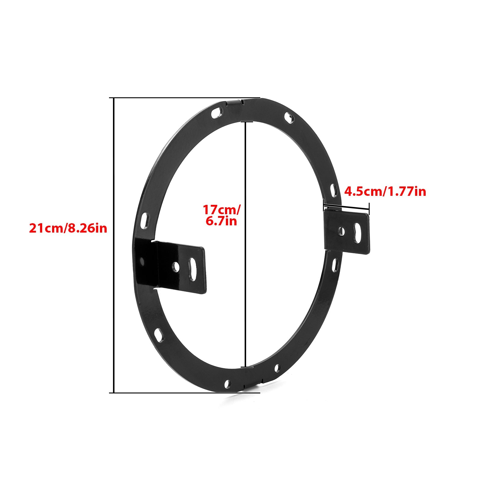 Steel Headlights Bracket & Harness for Harley Street Glide/Road King 2014 - 2023 with Baja LP6 Light - Mofun - 90602005