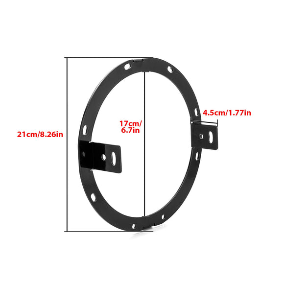 Steel Headlights Bracket & Harness for Harley Street Glide/Road King 2014 - 2023 with Baja LP6 Light - Mofun - 90602005
