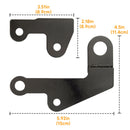 Steel Rear 1.5" Drop Lowering Link Kit For Honda Shadow AERO Spirit VT750 - Mofun - ZT201